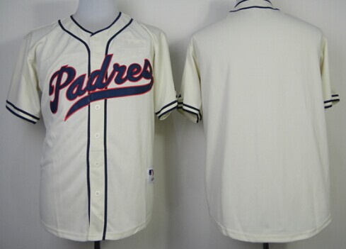 San Diego Padres Blank 1948 Cream Jersey San Diego Padres Blank 1948 Cream Jersey