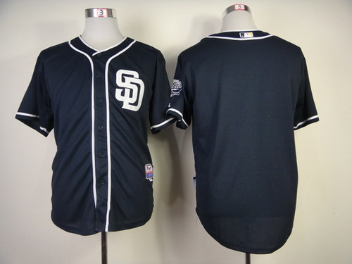 San Diego Padres Blank Navy Blue Jersey San Diego Padres Blank Navy Blue Jersey