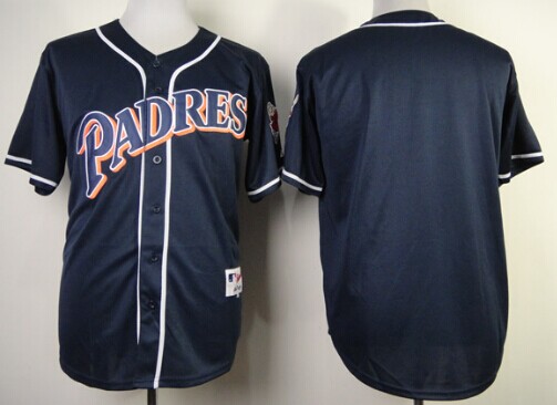 San Diego Padres Blank 1998 Navy Blue Jersey San Diego Padres Blank 1998 Navy Blue Jersey