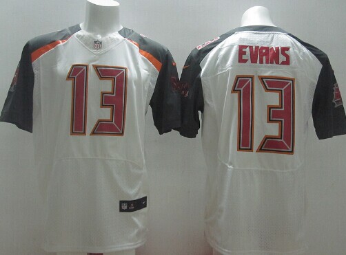 Nike Tampa Bay Buccaneers #13 Mike Evans 2014 White Elite Jersey