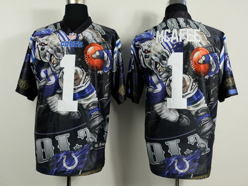 Nike Indianapolis Colts #1 Pat McAfee 2014 Fashion Elite Jersey