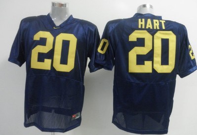 Michigan Wolverines #20 Mike Hart Navy Blue Jersey Michigan Wolverines #20 Mike Hart Navy Blue Jersey