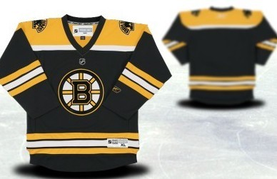 Boston Bruins Youths Customized Black Jersey Boston Bruins Youths Customized Black Jersey