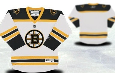 Boston Bruins Youths Customized White Jersey Boston Bruins Youths Customized White Jersey