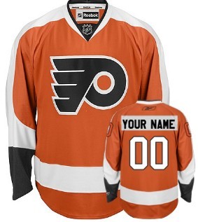 Philadelphia Flyers Mens Customized Orange Jersey Philadelphia Flyers Mens Customized Orange Jersey