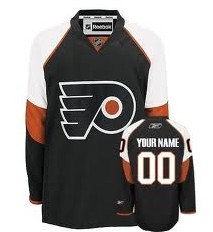 Philadelphia Flyers Youths Customized Black Jersey Philadelphia Flyers Youths Customized Black Jersey