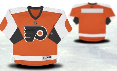 Philadelphia Flyers Youths Customized Orange Jersey Philadelphia Flyers Youths Customized Orange Jersey