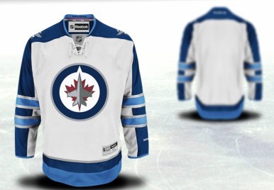 Winnipeg Jets Mens Customized 2012 White Jersey Winnipeg Jets Mens Customized 2012 White Jersey