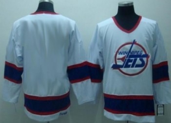 Winnipeg Jets Mens Customized White CCM Jersey Winnipeg Jets Mens Customized White CCM Jersey