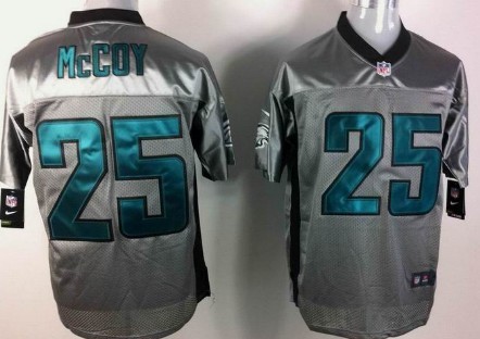 Nike Philadelphia Eagles #25 LeSean McCoy Gray Shadow Elite Jersey Nike Philadelphia Eagles #25 LeSean McCoy Gray Shadow Elite Jersey