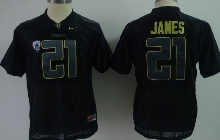 Oregon Ducks #21 LaMichael James Black Kids Jersey  Oregon Ducks #21 LaMichael James Black Kids Jersey
