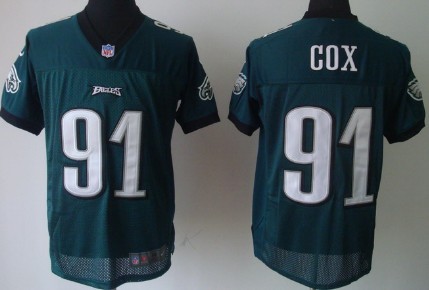 Nike Philadelphia Eagles #91 Fletcher Cox Dark Green Elite Jersey Nike Philadelphia Eagles #91 Fletcher Cox Dark Green Elite Jersey
