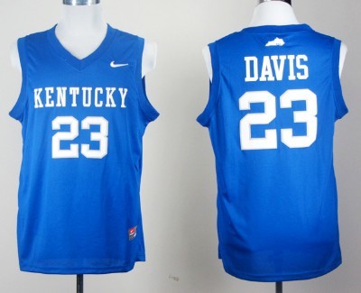 Kentucky Wildcats #23 Anthony Davis Royal Blue College Basketball Jersey Kentucky Wildcats #23 Anthony Davis Royal Blue College Basketball Jersey