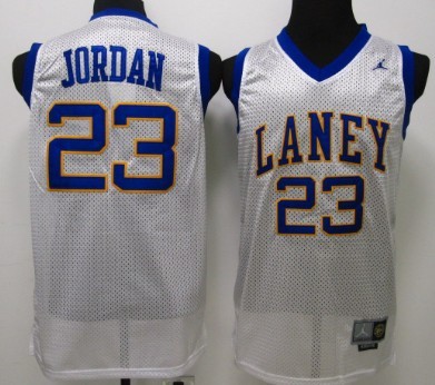 Emsley A. Laney High School #23 Michael Jordan White Jersey Emsley A. Laney High School #23 Michael Jordan White Jersey