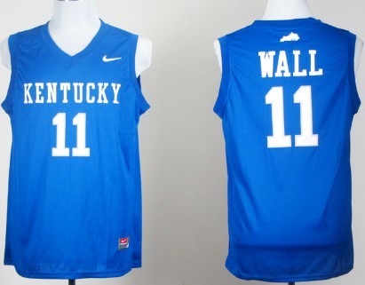 Kentucky Wildcats #11 John Wall Royal Blue College Basketball Jersey Kentucky Wildcats #11 John Wall Royal Blue College Basketball Jersey