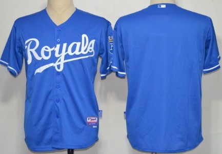Kansas City Royals Blank Navy Blue Jersey  Kansas City Royals Blank Navy Blue Jersey
