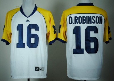 Michigan Wolverines #16 Denard Robinson White Cowboys Classic Jersey Michigan Wolverines #16 Denard Robinson White Cowboys Classic Jersey