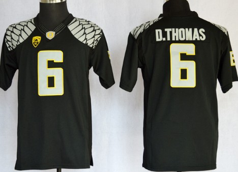 Oregon Ducks #6 DeAnthony Thomas 2013 Black Limited Kids Jersey  Oregon Ducks #6 DeAnthony Thomas 2013 Black Limited Kids Jersey