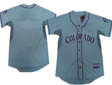 Kids' Colorado Rockies Customized 2012 Gray Jersey Kids' Colorado Rockies Customized 2012 Gray Jersey
