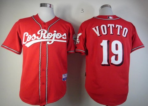 Cincinnati Reds #19 Joey Votto 2013 Red Jersey Cincinnati Reds #19 Joey Votto 2013 Red Jersey