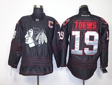 Chicago Blackhawks #19 Jonathan Toews 2013 Black Ice Jersey Chicago Blackhawks #19 Jonathan Toews 2013 Black Ice Jersey