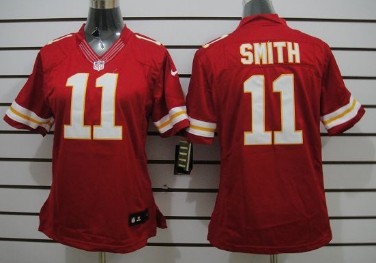 Nike Kansas City Chiefs #11 Alex Smith Red Limited Womens Jersey Nike Kansas City Chiefs #11 Alex Smith Red Limited Womens Jersey