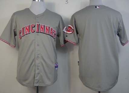 Cincinnati Reds Blank Gray Jersey Cincinnati Reds Blank Gray Jersey