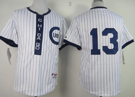 Chicago Cubs #13 Starlin Castro 1909 White Pullover Jersey Chicago Cubs #13 Starlin Castro 1909 White Pullover Jersey