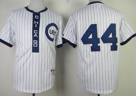 Chicago Cubs #44 Anthony Rizzo 1909 White Pullover Jersey Chicago Cubs #44 Anthony Rizzo 1909 White Pullover Jersey