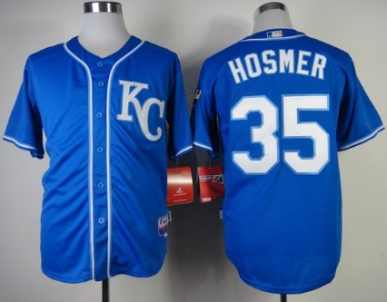 Kansas City Royals #35 Eric Hosmer 2014 Blue Jersey  Kansas City Royals #35 Eric Hosmer 2014 Blue Jersey