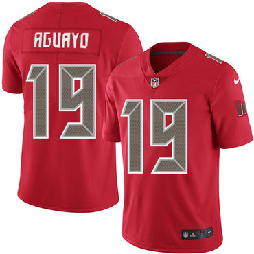 Nike Tampa Bay Buccaneers #19 Roberto Aguayo Red Men's Stitched NFL Limited Rush Jersey Nike Tampa Bay Buccaneers #19 Roberto Aguayo Red Men's Stitched NFL Limited Rush Jersey