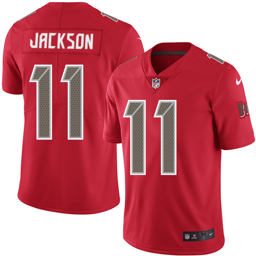 Nike Tampa Bay Buccaneers #11 DeSean Jackson Red Men's Stitched NFL Limited Rush Jersey Nike Tampa Bay Buccaneers #11 DeSean Jackson Red Men's Stitched NFL Limited Rush Jersey