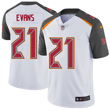 Nike Tampa Bay Buccaneers #21 Justin Evans White Men's Stitched NFL Vapor Untouchable Limited Jersey Nike Tampa Bay Buccaneers #21 Justin Evans White Men's Stitched NFL Vapor Untouchable Limited Jersey