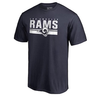 Men's Los Angeles Rams NFL Pro Line Navy End Game T-Shirt