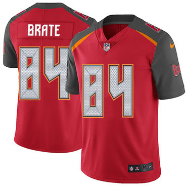 Nike Buccaneers #84 Cameron Brate Red Team Color Men's Stitched NFL Vapor Untouchable Limited Jersey Nike Buccaneers #84 Cameron Brate Red Team Color Men's Stitched NFL Vapor Untouchable Limited Jersey