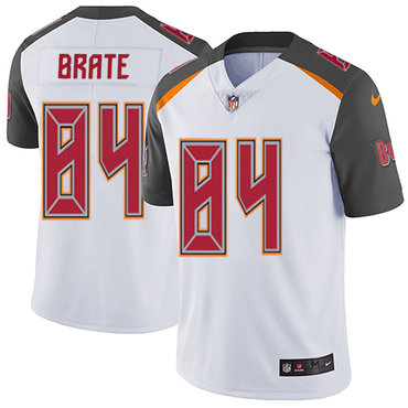 Nike Buccaneers #84 Cameron Brate White Men's Stitched NFL Vapor Untouchable Limited Jersey Nike Buccaneers #84 Cameron Brate White Men's Stitched NFL Vapor Untouchable Limited Jersey