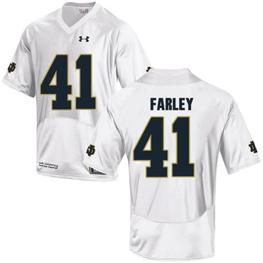 Notre Dame Fighting Irish 41 Matthias Farley White College Football Jersey Notre Dame Fighting Irish 41 Matthias Farley White College Football Jersey