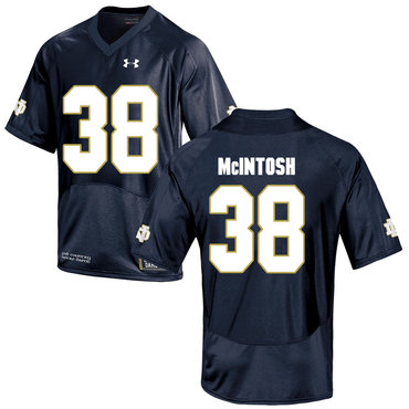 Notre Dame Fighting Irish 38 Deon McIntosh Navy College Football Jersey Notre Dame Fighting Irish 38 Deon McIntosh Navy College Football Jersey