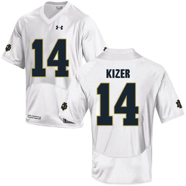 Notre Dame Fighting Irish 14 DeShone Kizer White College Football Jersey Notre Dame Fighting Irish 14 DeShone Kizer White College Football Jersey