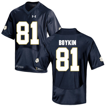 Notre Dame Fighting Irish 81 Miles Boykin Navy College Football Jersey Notre Dame Fighting Irish 81 Miles Boykin Navy College Football Jersey