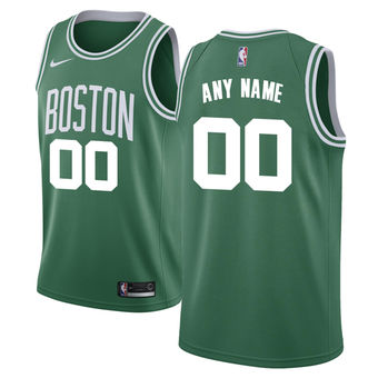 Men's Boston Celtics Nike Green Swingman Custom Icon Edition Jersey Men's Boston Celtics Nike Green Swingman Custom Icon Edition Jersey