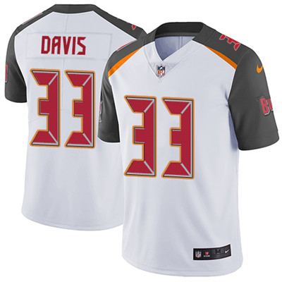 Nike Tampa Bay Buccaneers #33 Carlton Davis White Men's Stitched NFL Vapor Untouchable Limited Jersey Nike Tampa Bay Buccaneers #33 Carlton Davis White Men's Stitched NFL Vapor Untouchable Limited Jersey