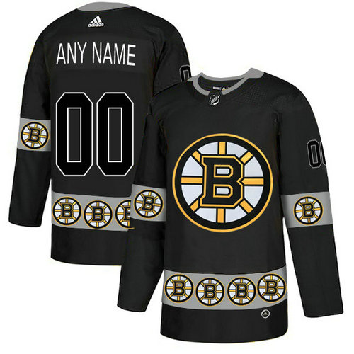 Men's Boston Bruins Custom Team Logos Fashion Adidas Jersey Men's Boston Bruins Custom Team Logos Fashion Adidas Jersey