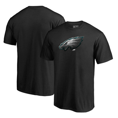 Philadelphia Eagles NFL Pro Line Primary Midnight Mascot T-Shirt - Black