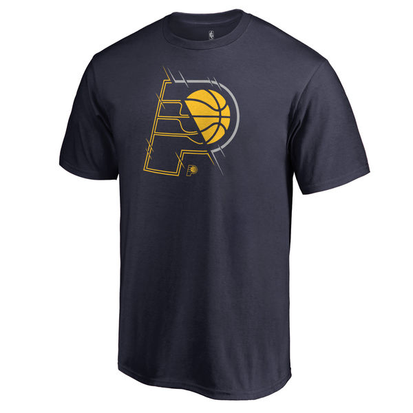 Men's Indiana Pacers Navy X-Ray T-Shirt