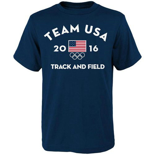 Team USA Track and Field NGB Very Official National Governing Body T-Shirt Navy Team USA Track and Field NGB Very Official National Governing Body T-Shirt Navy