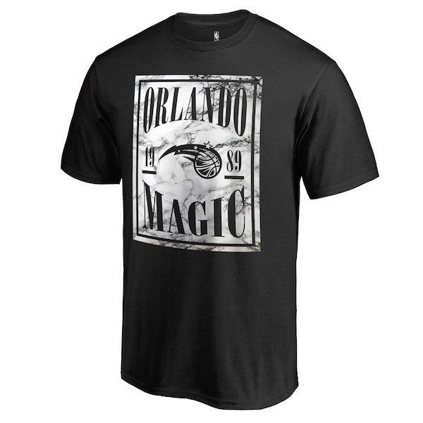Men's Orlando Magic Black Court Vision T-Shirt