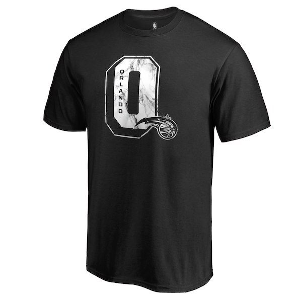 Men's Orlando Magic Black Letterman T-Shirt