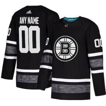 Men's Boston Bruins adidas Black 2019 NHL All-Star Game Parley Authentic Custom Jersey Men's Boston Bruins adidas Black 2019 NHL All-Star Game Parley Authentic Custom Jersey