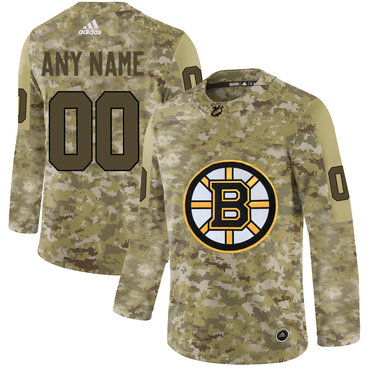 Boston Bruins Camo Men's Customized Adidas Jersey Boston Bruins Camo Men's Customized Adidas Jersey